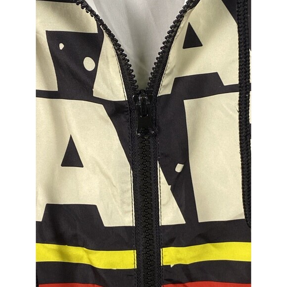 Disney Parks Star Wars Windbreaker Jacket Mens Large Colorful Retro Hooded Sz S - Picture 5 of 14